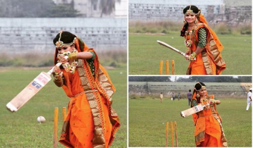 বিয়ের সাজে সানজিদার ছবি নিয়ে সোশ্যাল মিডিয়ায় ঝড়