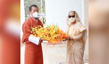 শেখ হাসিনার সঙ্গে বৈঠকে বসেছেন ভুটানের প্রধানমন্ত্রী