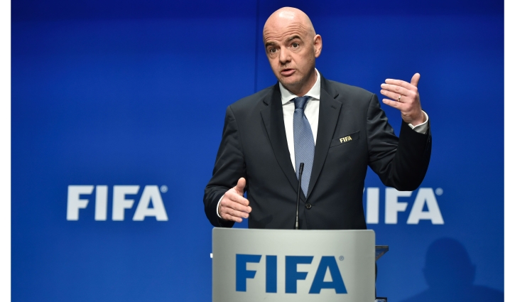 Infantino makes bizarre speech on eve of World Cup