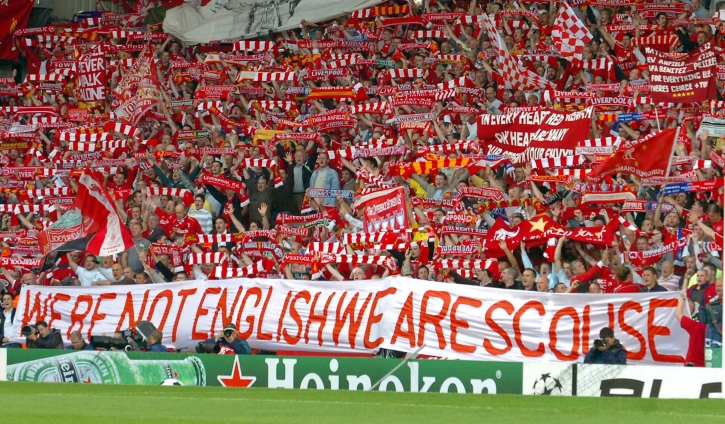 Why Liverpool fans boo England national anthem?