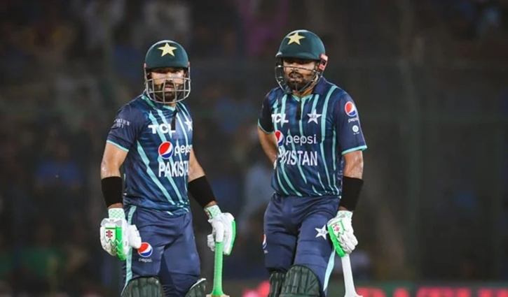 Babar, Rizwan look rock solid