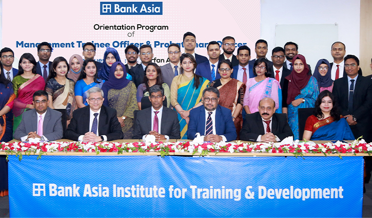 Bank Asia holds orientation programme for new officers