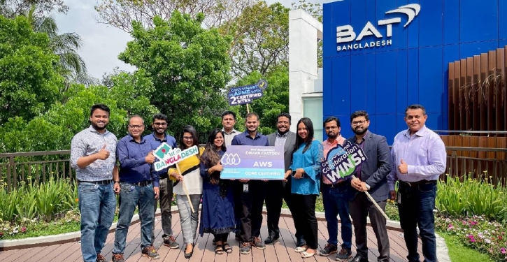 BAT Bangladesh receives AWS Core Certification