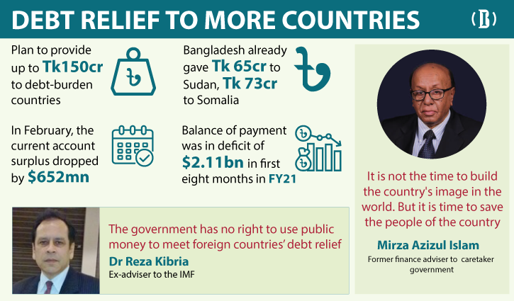 Govt plans to extend debt relief to more countries