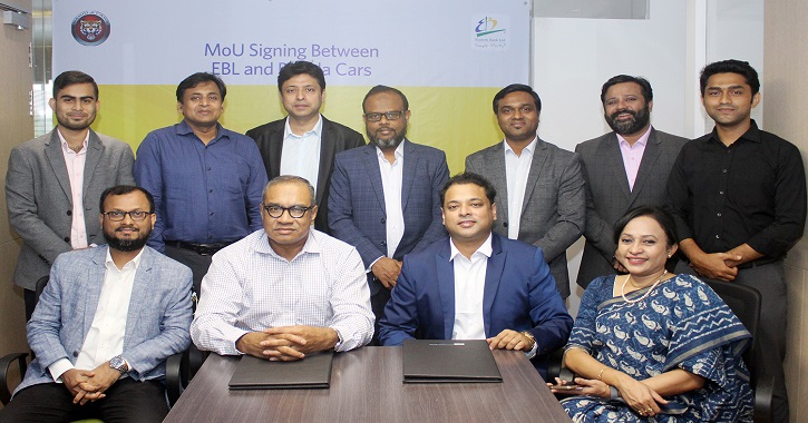 EBL offers financing for vehicle purchase from Bangla Cars