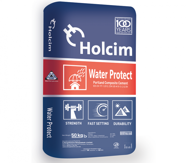 LafargeHolcim BD launches innovative water-resistant cement