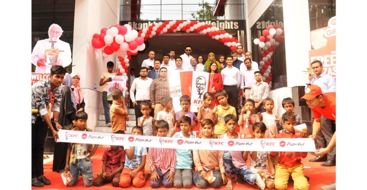 KFC opens its 27th outlet at Green Road