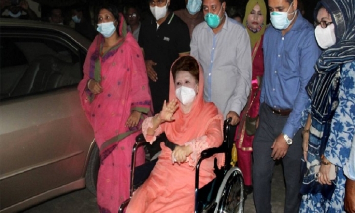 Khaleda Zia to go to hospital for health check-ups this afternoon