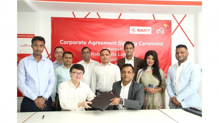 SANY Heavy Industries inks corporate agreement with Robi