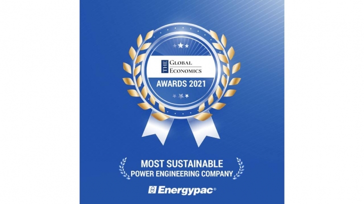 Energypac gets award as ‘most sustainable power engineering company’