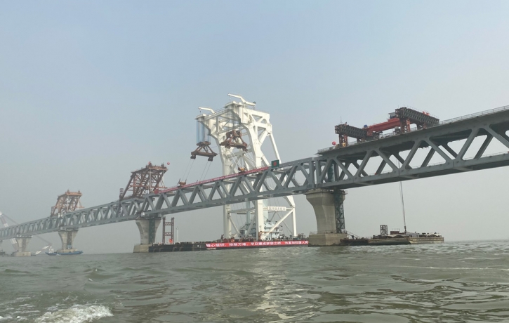 Ferries plying around Padma Bridge to get outer rubber layer