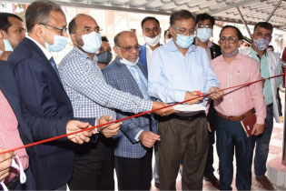 Motorbike shed inagurated at DRU, courtesy of AIBL