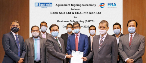 Bank Asia, ERA-InfoTech sign agreement for e-KYC solution