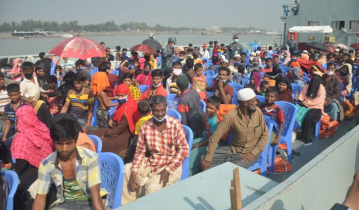 First batch of Rohingyas leave for Bhasan Char