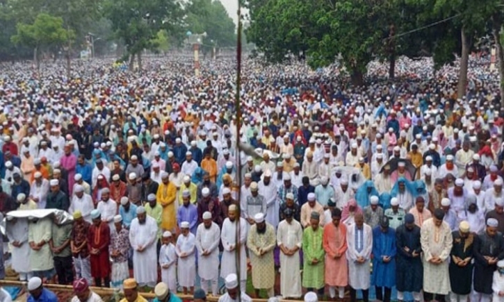 Sholakia hosts Asia’s largest Eid Jamaat