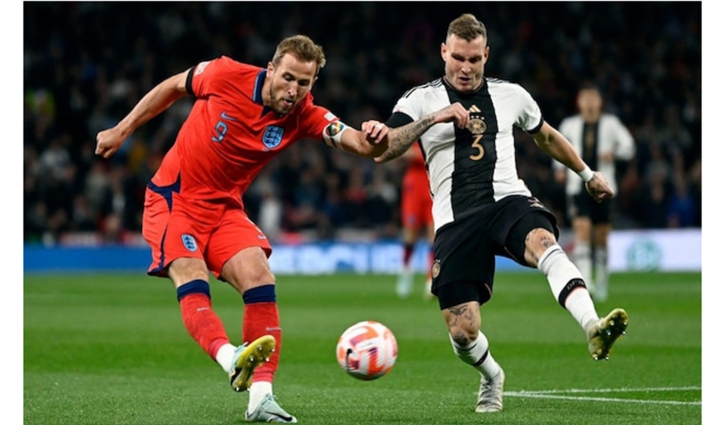 England, Germany share points in Nations League classic