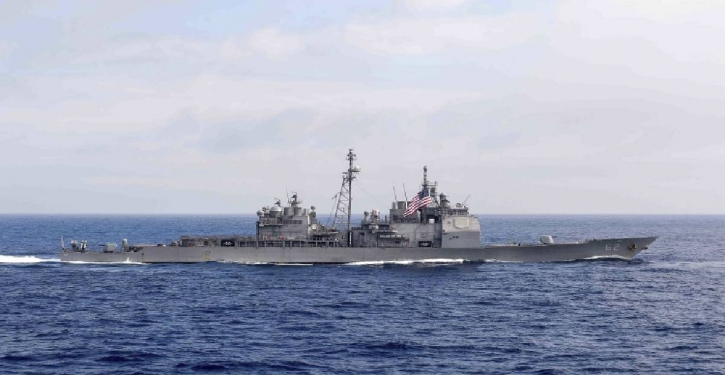 US sails warships through Taiwan Strait in 1st since Pelosi