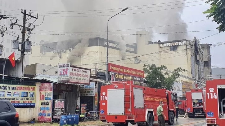 Vietnam karaoke bar fire kills at least 32 people