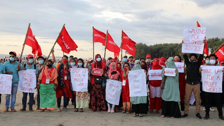 Global campaign demanding climate justice and gender justice