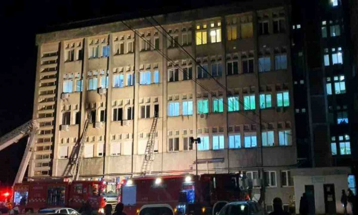 Fire in Romania hospital kills 10 Covid-19 patients