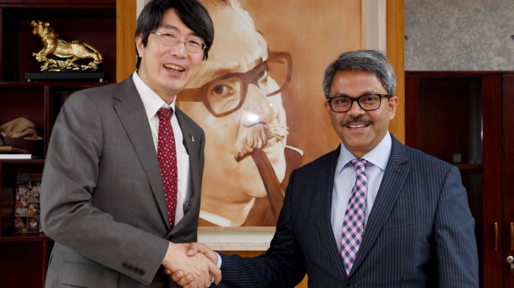 New Japanese envoy calls on Shahriar Alam