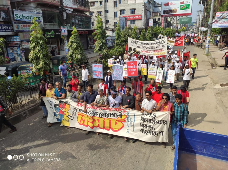 Anti-rape long-march comes under attack in Feni