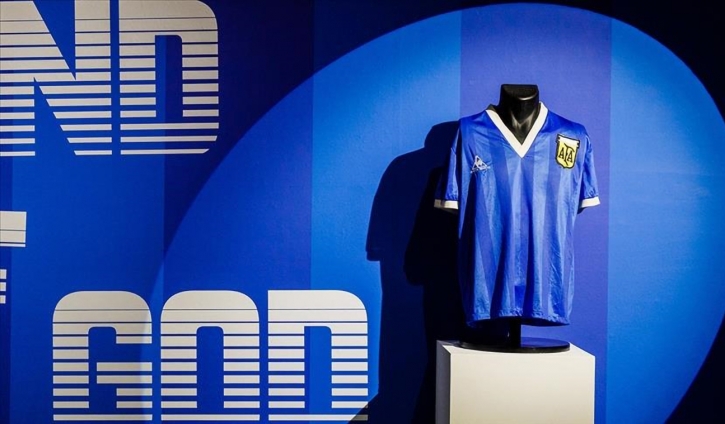 ‘Hand of God’ jersey sells for record $9.3mn