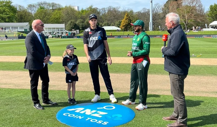 Bangladesh bowl first against New Zealand