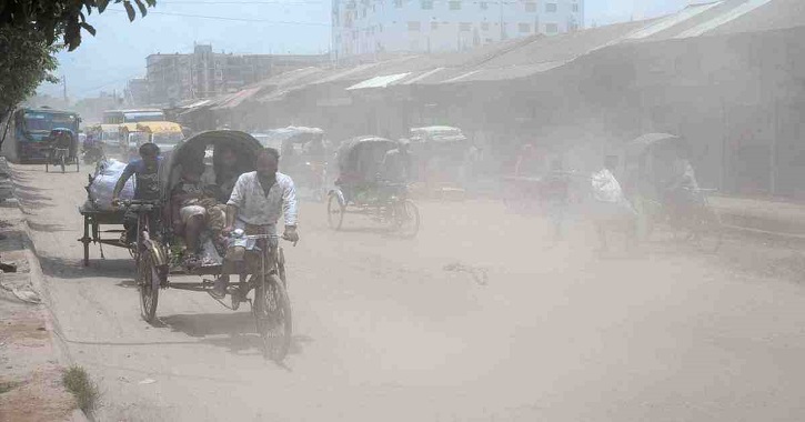 AQI: Dhaka’s air quality remains unhealthy this morning