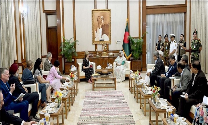 PM commits to uphold democracy in Bangladesh