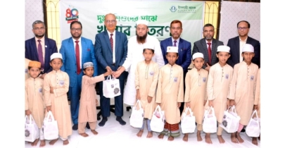 IBBL distributes food among underprivileged children