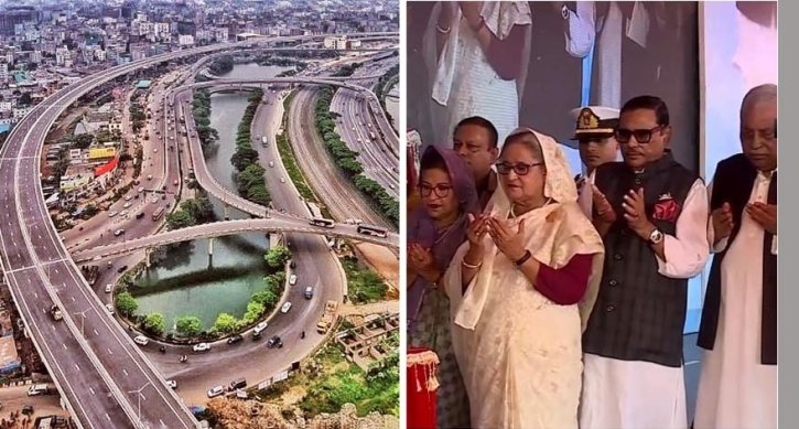 PM inaugurates Dhaka Elevated Expressway