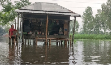 তিস্তা ব্যারাজে পানি বৃদ্ধি : লালমনিরহাটের নিম্মাঞ্চলে বন্যার আশঙ্কা