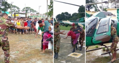 বন্যায় ক্ষতিগ্রস্তদের সহায়তায় ১ দিনের বেতন দিল সেনাবাহিনী