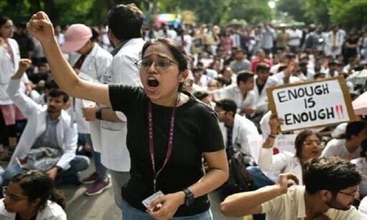 Indian doctors stage nationwide strike over colleague’s rape and murder