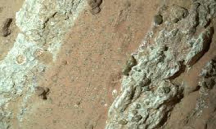 NASA Mars rover captures rock that could hold fossilized microbes