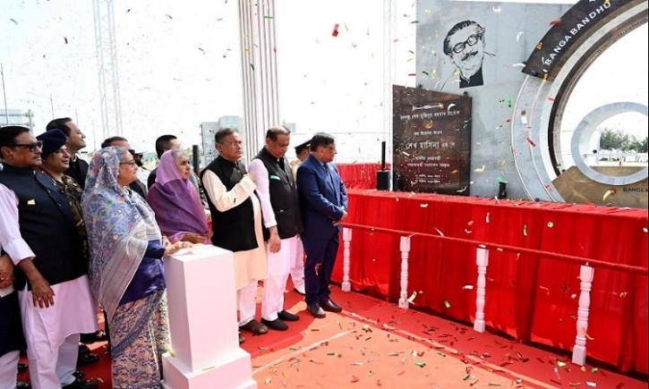 PM opens much-awaited Bangabandhu tunnel