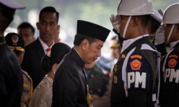 Indonesia leader touts economic success in final state address