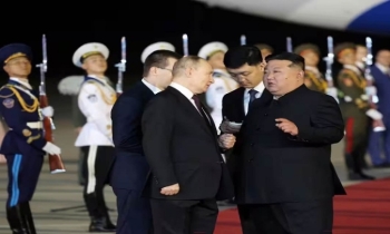 Putin in North Korea to boost defence ties