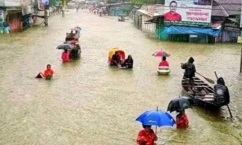 Over 17 lakh people marooned in Sylhet, Sunamganj floods