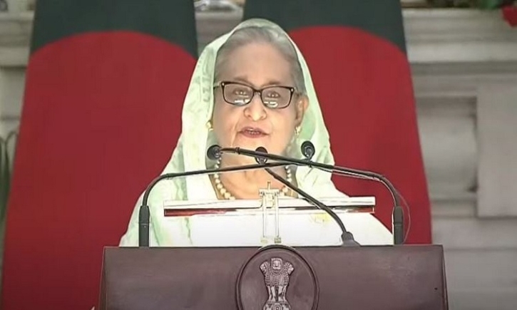 Prime Minister Sheikh Hasina and Prime Minister Narendra Modi