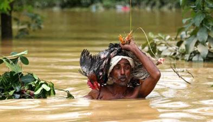 বন্যায় ১১ জেলায় মৃত্যু ৫২ জনের 