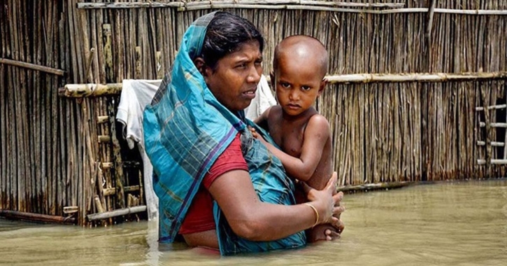 বাংলাদেশে বন্যায় এখনো ২০ লাখ শিশু ঝুঁকিতে : ইউনিসেফ