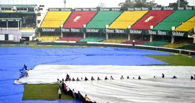 বৃষ্টির কারণে বন্ধ রয়েছে কানপুর টেস্টের খেলা