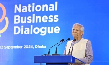 Prof Yunus urges businessmen to help build new Bangladesh